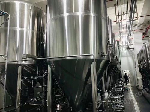 年产2万吨大型精酿啤酒工厂设备建设