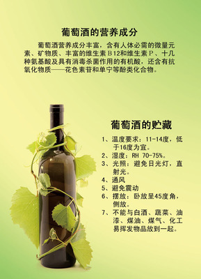 【208海报办公装饰展板3376 葡萄与葡萄酒小知识】价格,厂家,图片,铜版纸,新丰县新奇丽广告设计制作室-